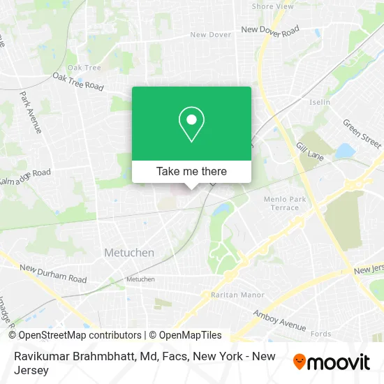 Ravikumar Brahmbhatt, Md, Facs map