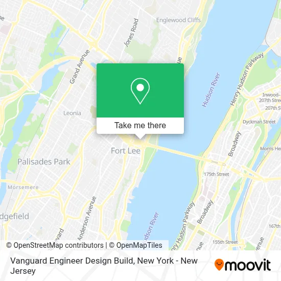 Vanguard Engineer Design Build map
