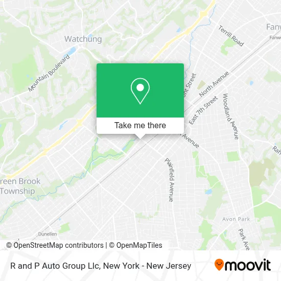 R and P Auto Group Llc map
