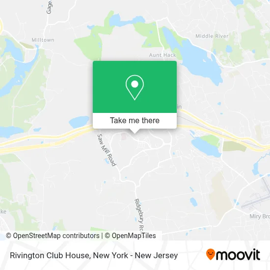 Rivington Club House map