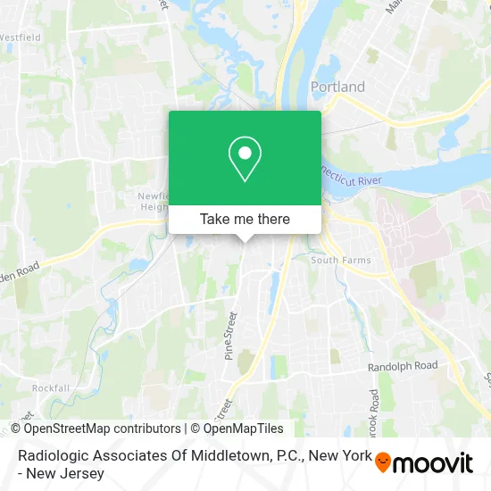 Radiologic Associates Of Middletown, P.C. map