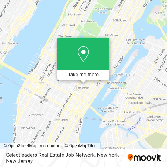 Selectleaders Real Estate Job Network map