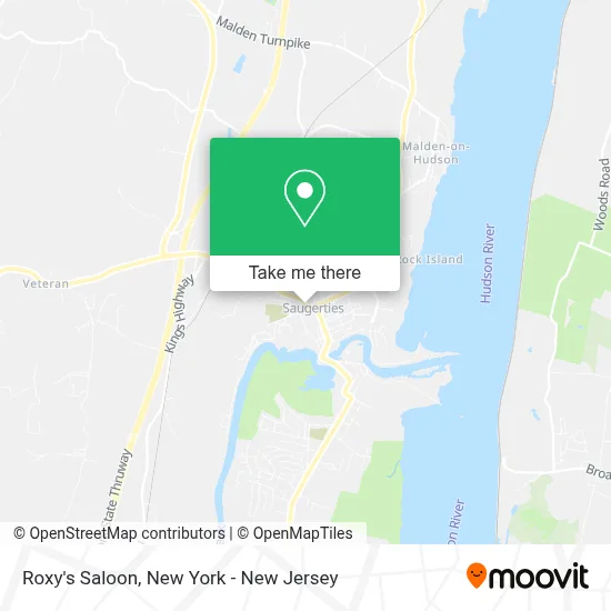 Roxy's Saloon map