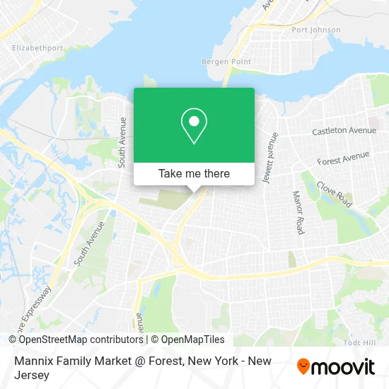 Mannix Family Market @ Forest map