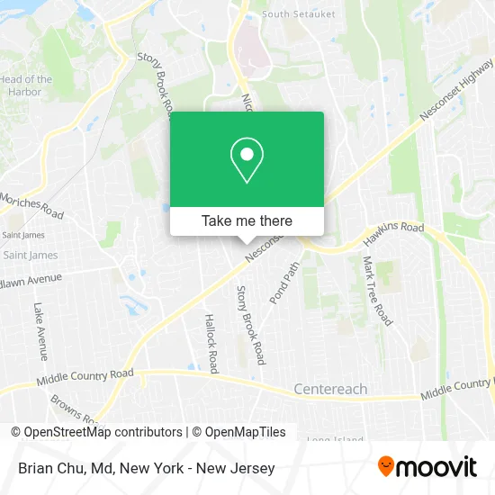 Brian Chu, Md map
