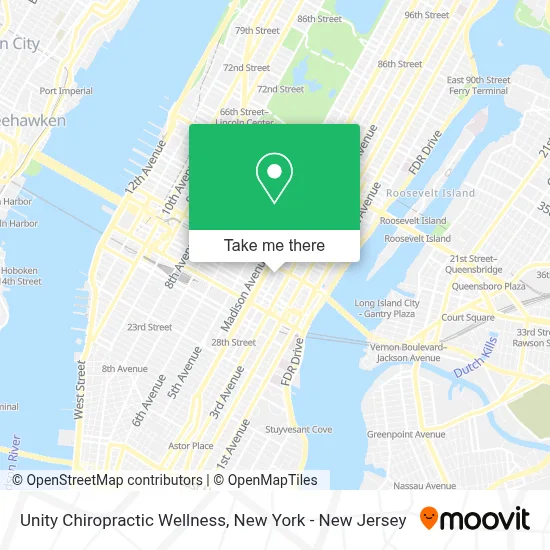 Unity Chiropractic Wellness map