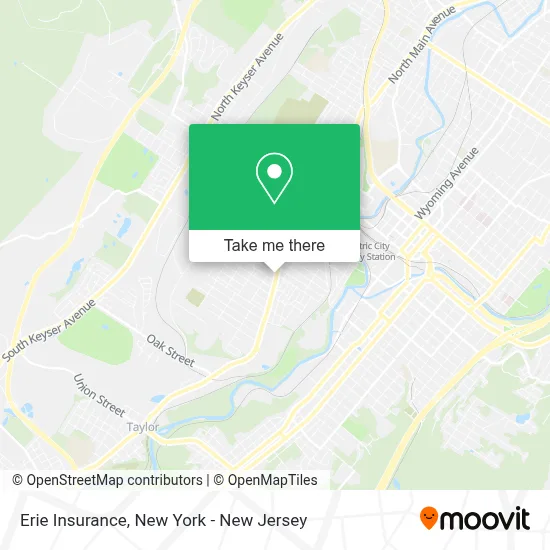 Erie Insurance map