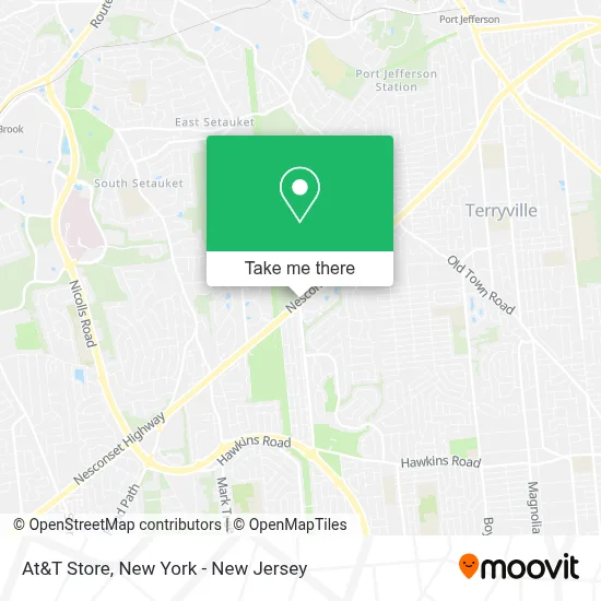 At&T Store map
