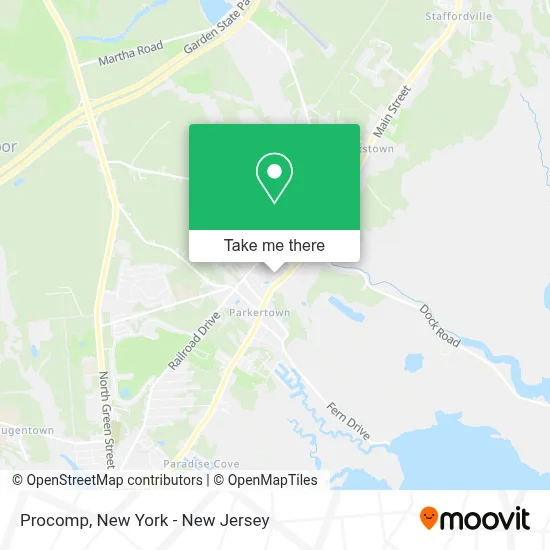 Procomp map