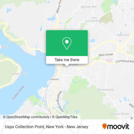 Usps Collection Point map