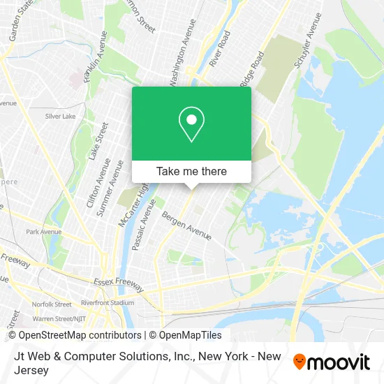 Jt Web & Computer Solutions, Inc. map