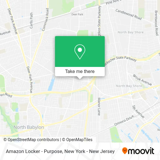 Amazon Locker - Purpose map