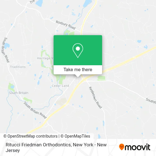 Ritucci Friedman Orthodontics map