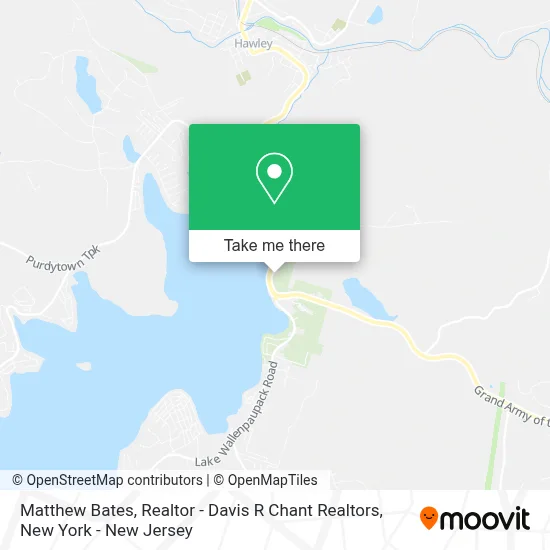 Matthew Bates, Realtor - Davis R Chant Realtors map