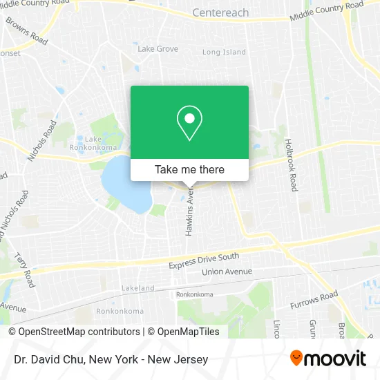 Dr. David Chu map