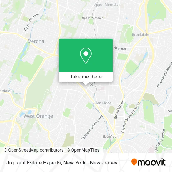 Jrg Real Estate Experts map
