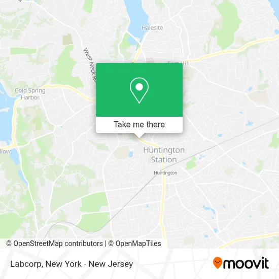 Labcorp map