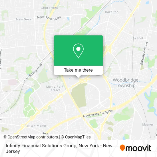 Infinity Financial Solutions Group map