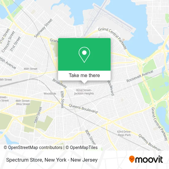 Spectrum Store map