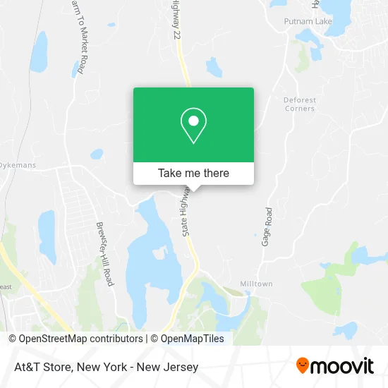 At&T Store map