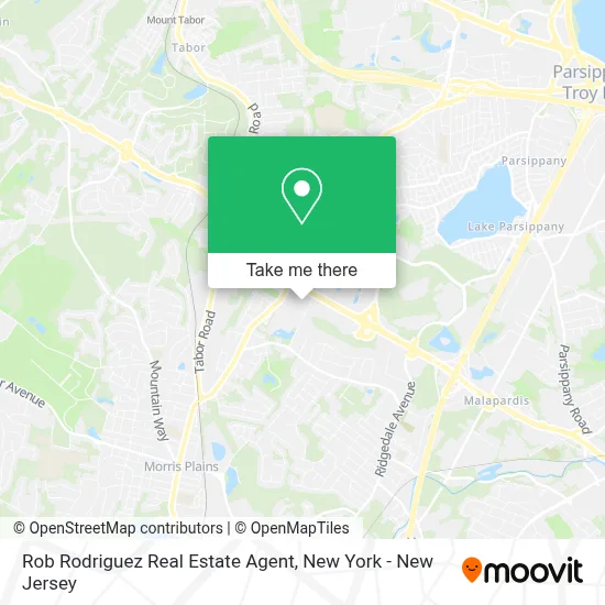 Rob Rodriguez Real Estate Agent map