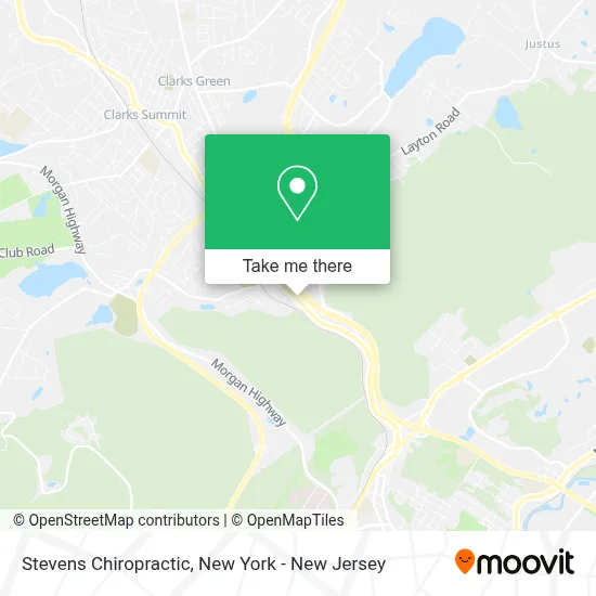 Stevens Chiropractic map