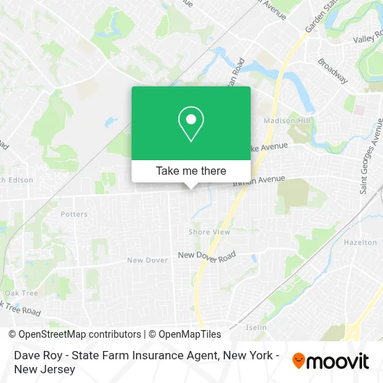Dave Roy - State Farm Insurance Agent map