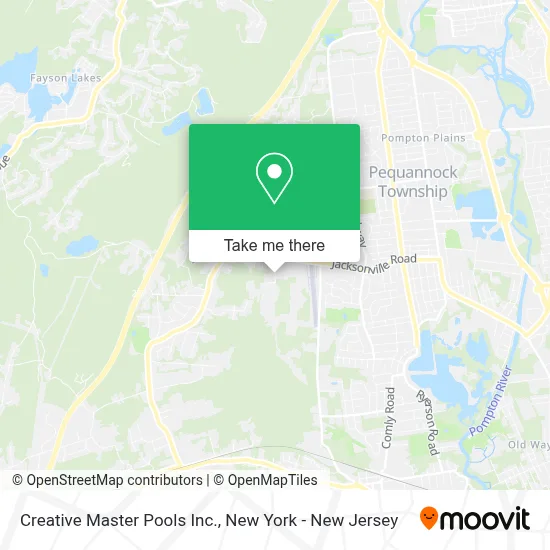 Creative Master Pools Inc. map