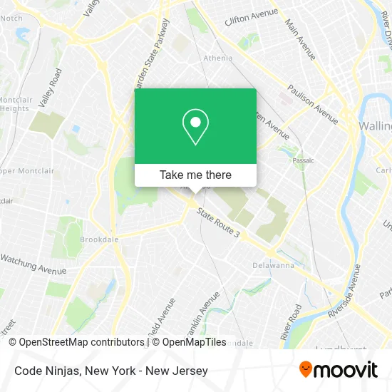 Code Ninjas map