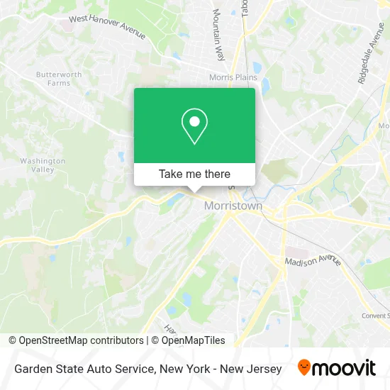 Garden State Auto Service map