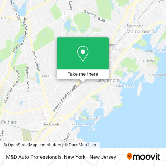 M&D Auto Professionals map
