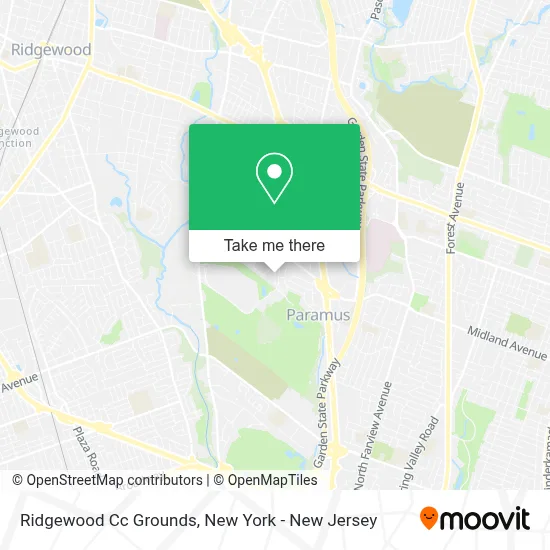 Ridgewood Cc Grounds map