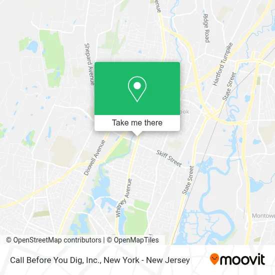 Call Before You Dig, Inc. map