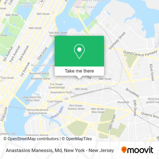 Anastasios Manessis, Md map