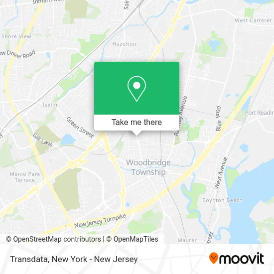 Transdata map
