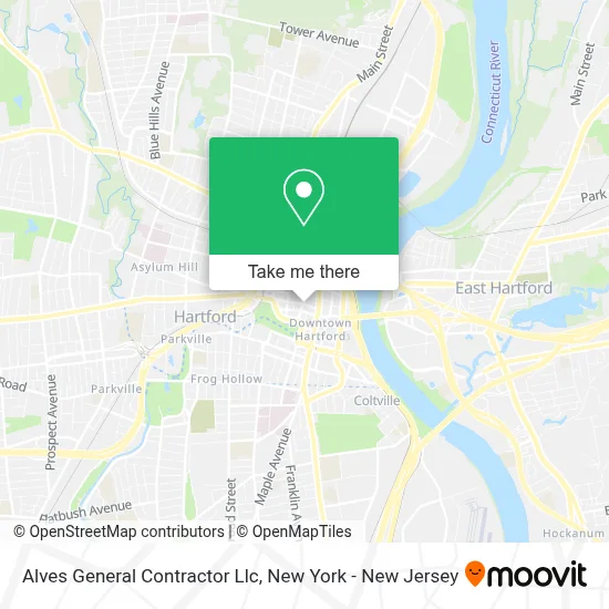 Alves General Contractor Llc map