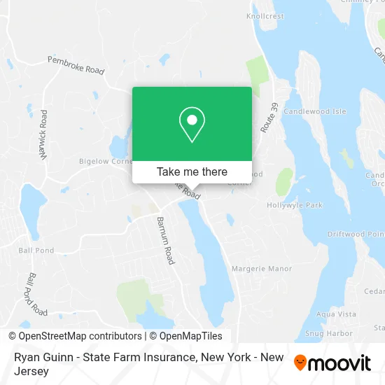 Ryan Guinn - State Farm Insurance map