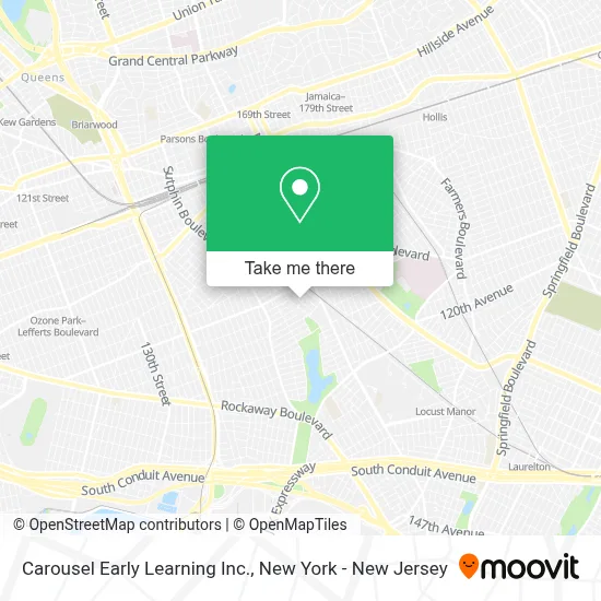 Carousel Early Learning Inc. map
