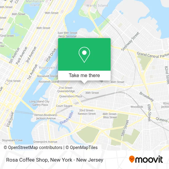 Rosa Coffee Shop map