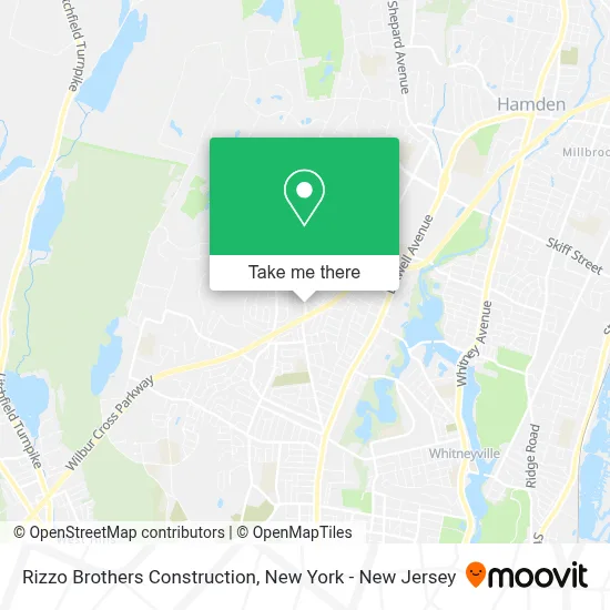 Rizzo Brothers Construction map