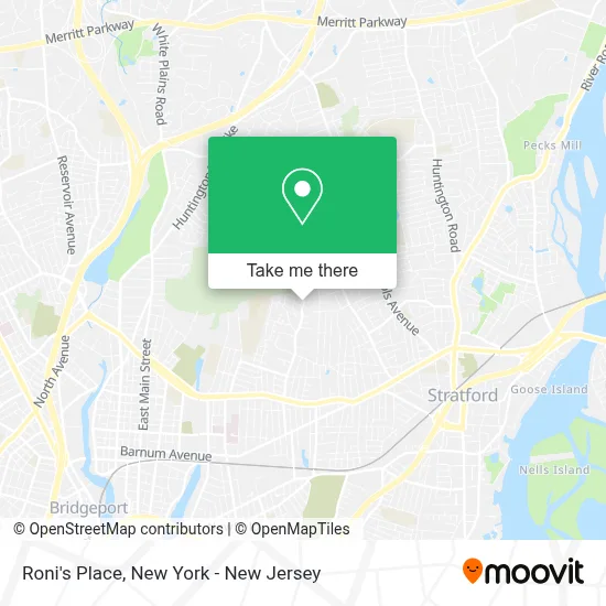 Roni's Place map