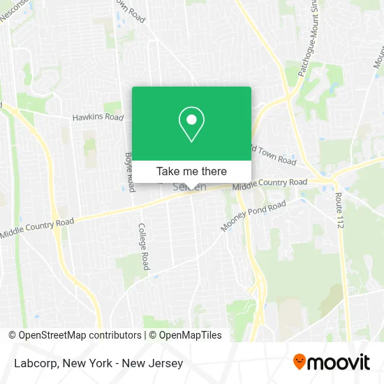 Labcorp map