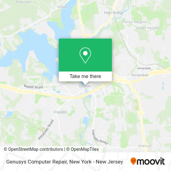 Genusys Computer Repair map