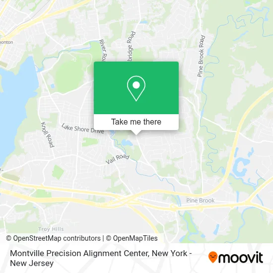 Montville Precision Alignment Center map