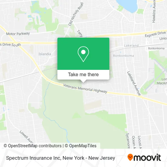 Spectrum Insurance Inc map