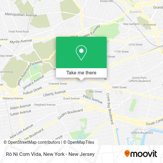 Rô Ni Com Vida map