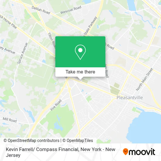 Kevin Farrell/ Compass Financial map