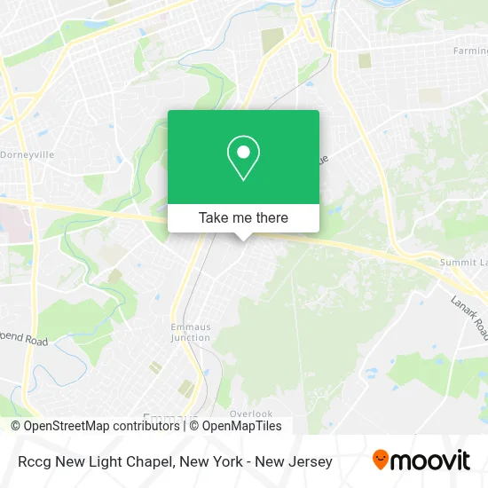 Rccg New Light Chapel map