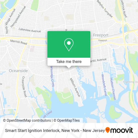 Smart Start Ignition Interlock map