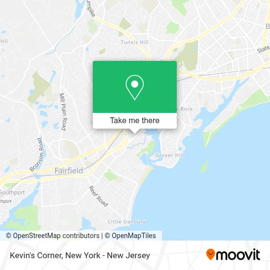 Kevin's Corner map
